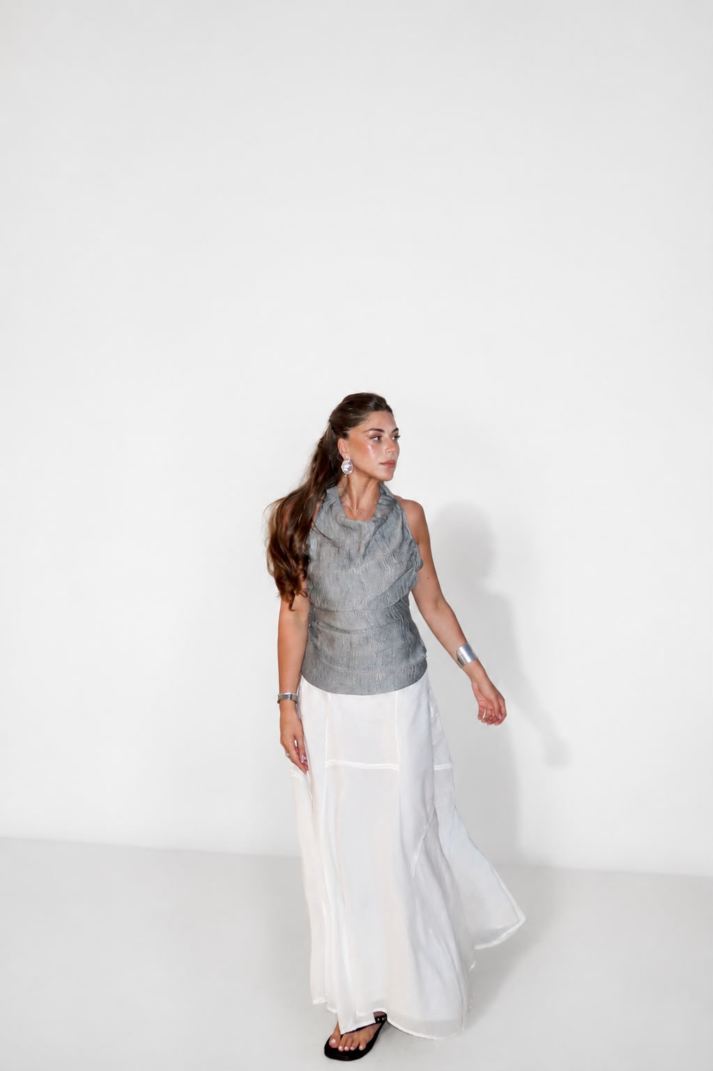 Aria Askoti, founder and creative director, in her studio